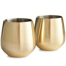 Gold Stainless Steal Cups